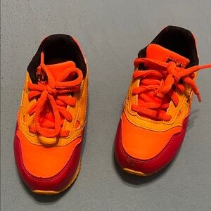 FILA Yellow Orange and Red Kids Shoes